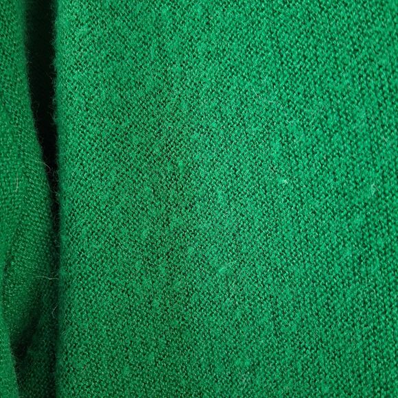Vintage Izod Lacoste Cardigan Men's Green Button Front Acrylic Sweater Size XL - Picture 6 of 14